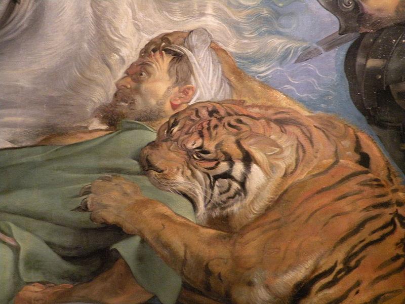 Peter Paul Rubens La Chasse au tigre China oil painting art